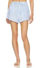 Seafolly Beach Short in Baby Blue - Short de plage Seafolly en bleu bébé - Seafolly 淡蓝色沙滩短裤 - Seafolly Strandshorts in Babyblau - Seafolly 비치 쇼츠 - Pantaloncini da spiaggia Seafolly in celeste