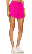 Seafolly Crinkle Short in Fuchsia