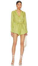 Seafolly Linen Playsuit in Green - Combishort en lin Seafolly en vert - 绿色 Seafolly 亚麻连身裤 - Seafolly Leinen-Playsuit in Grün - Seafolly 리넨 플레이수트 그린 색상 - Tutina in lino Seafolly in verde