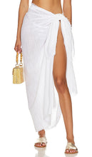 Seafolly Textured Beach Wrap in White - Cape de plage texturée Seafolly en blanc - 白色 Seafolly 纹理沙滩裹身裙 - Strukturierter Strandwickel von Seafolly in Weiß - Seafolly 텍스처드 비치 랩 화이트 색상 - Avvolgimento da spiaggia testurizzato Seafolly in bianco