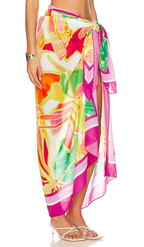 Seafolly Wonderland Sarong in Pink