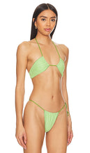 Seashell Ivy Halter Top in Green
