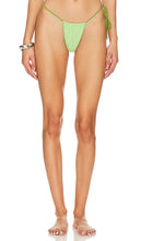 Seashell Joy Tie Side Bottom in Green - Bas à nouer sur le côté Seashell Joy en vert - 绿色 Seashell Joy 领带侧底 - Seitlich gebundenes Seashell Joy-Unterteil in Grün - Seashell Joy 타이 사이드 하의 그린 색상 - Fondo laterale con cravatta Seashell Joy in verde