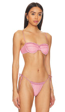 Seashell Negin Balconette Top in Pink