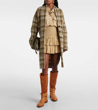 See By Chloe Anim suede-trimmed leather knee-high boots