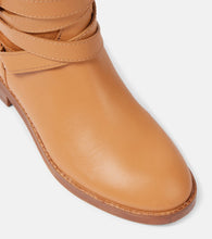 See By Chloe Anim suede-trimmed leather knee-high boots