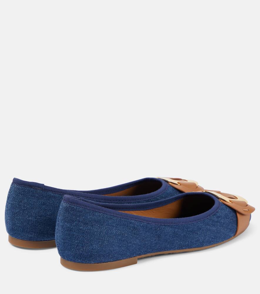 See By Chloe Chany denim ballet flats