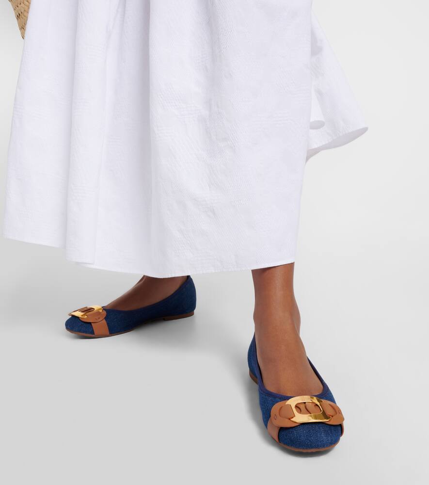 See By Chloe Chany denim ballet flats
