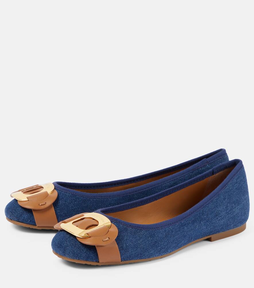 See By Chloe Chany denim ballet flats