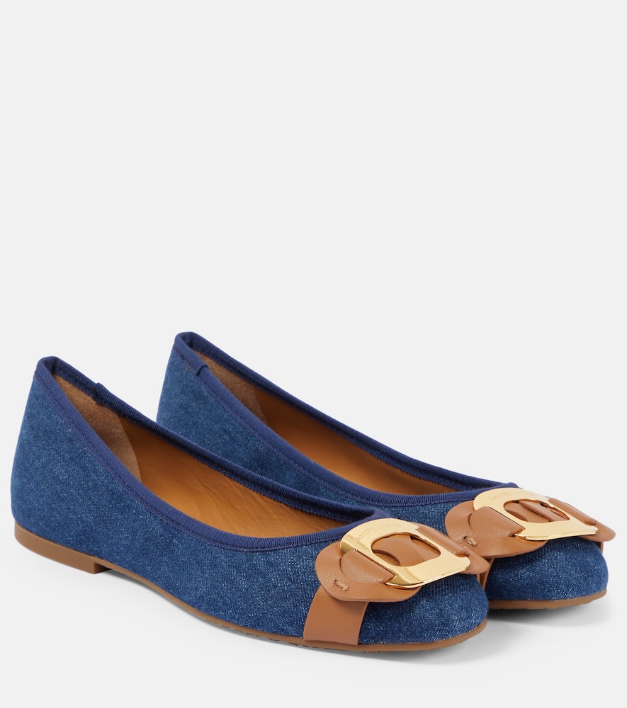 See By Chloe Chany denim ballet flats