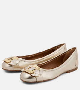 See By Chloe Chany leather ballet flats