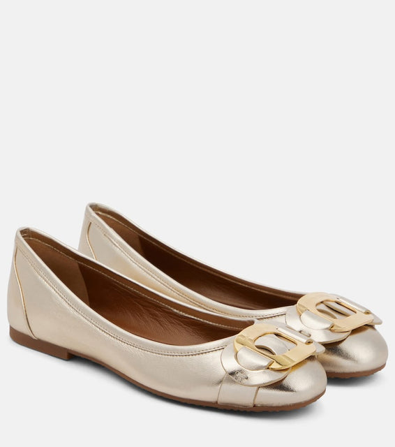 See By Chloe Chany leather ballet flats
