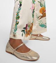 See By Chloe Chany metallic leather ballet flats