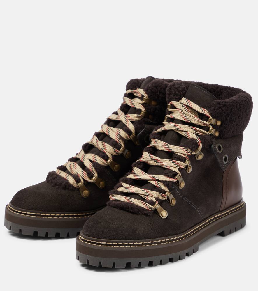 See By Chloe Eileen suede hiking boots
