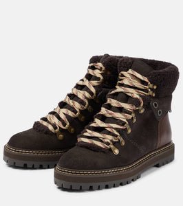 See By Chloe Eileen suede hiking boots