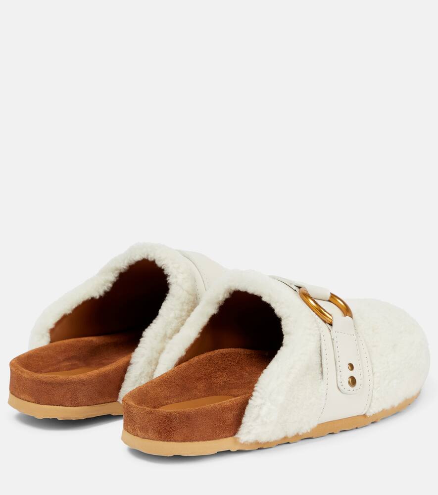 See By Chloe Gema shearling mules