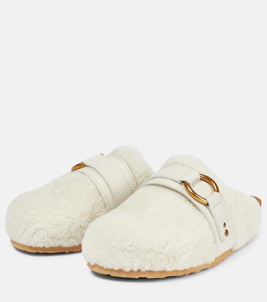 See By Chloe Gema shearling mules