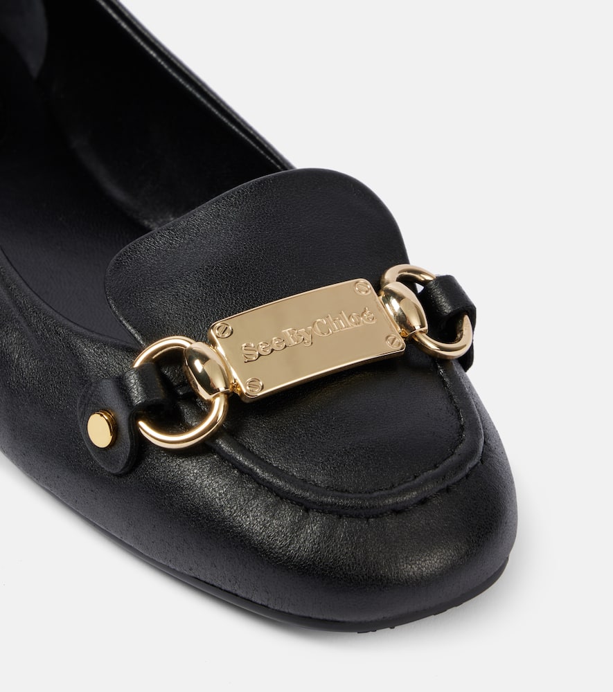 See By Chloe Jane leather ballet flats