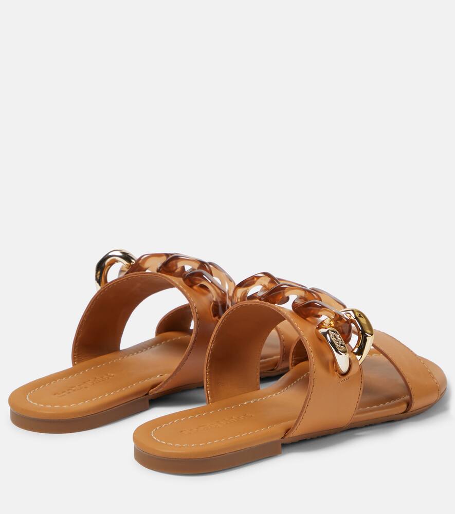 See By Chloe Kaddy leather slides