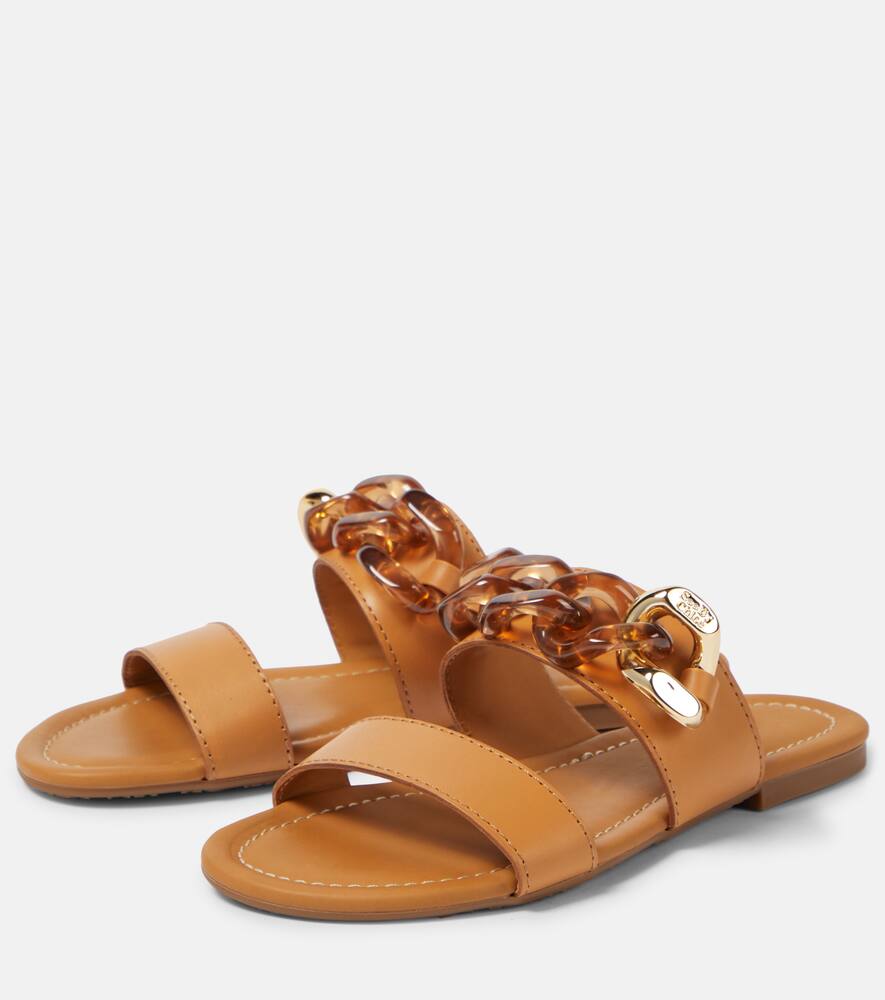 See By Chloe Kaddy leather slides