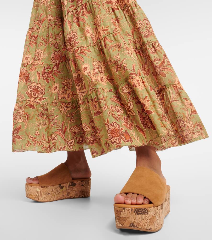 See By Chloe Liana 70 suede platform mules