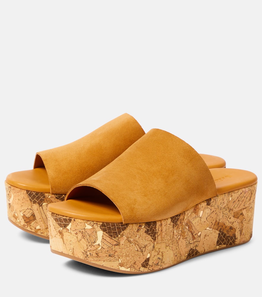 See By Chloe Liana 70 suede platform mules