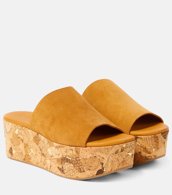 See By Chloe Liana 70 suede platform mules