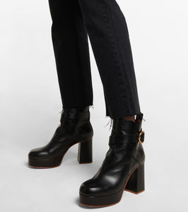 See By Chloe Lyna leather ankle boots