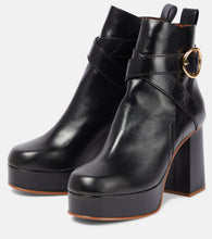 See By Chloe Lyna leather ankle boots
