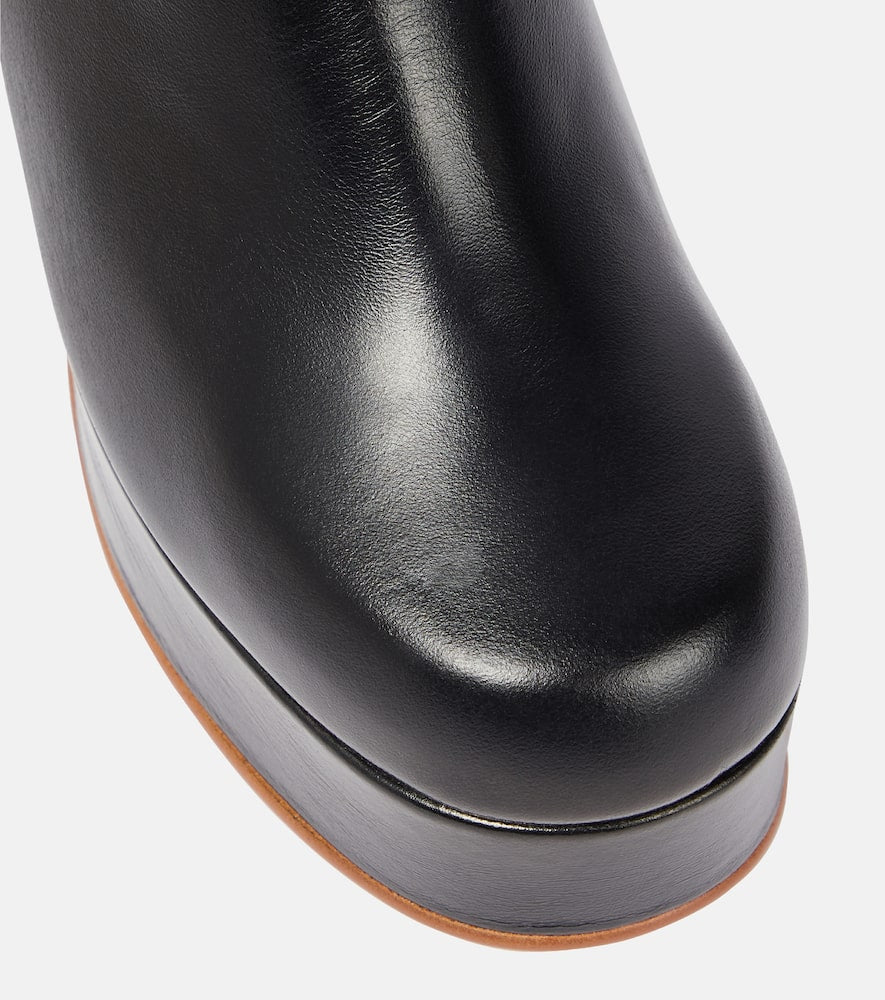 See By Chloe Lyna leather ankle boots