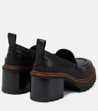 See By Chloe Mahalia leather platform loafers
