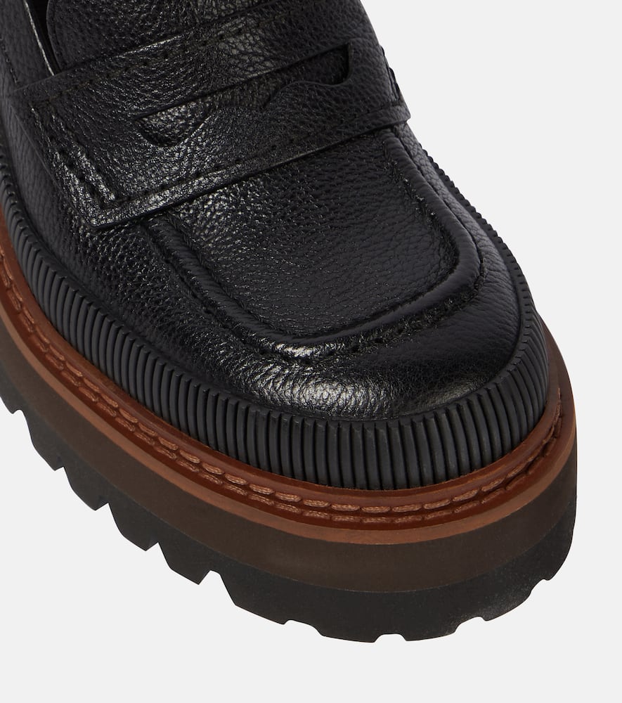 See By Chloe Mahalia leather platform loafers