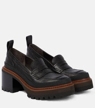 See By Chloe Mahalia leather platform loafers