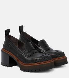 See By Chloe Mahalia leather platform loafers