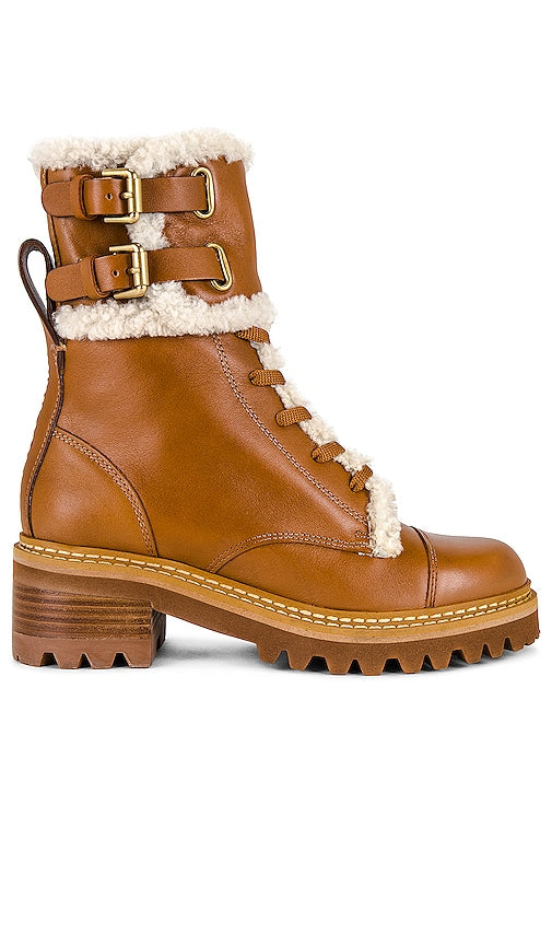 See By Chloe Mallory Boot in Tan - See By Chloe - Mallory - Bottines en beige - See By Chloe Mallory 黄褐色靴子 - See By Chloe Mallory Stiefel in Hellbraun - See By Chloe 말로리 부츠 - Stivale See By Chloe Mallory in marrone chiaro