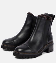 See By Chloe Mallory leather Chelsea boots