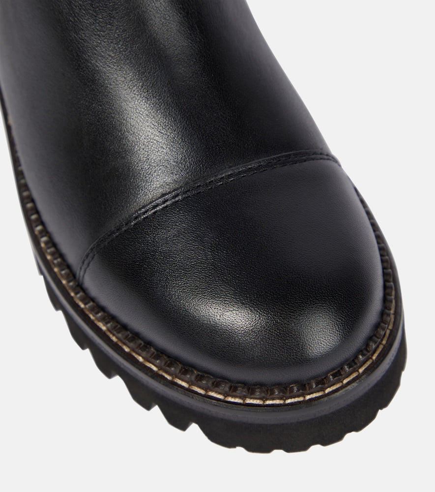 See By Chloe Mallory leather Chelsea boots