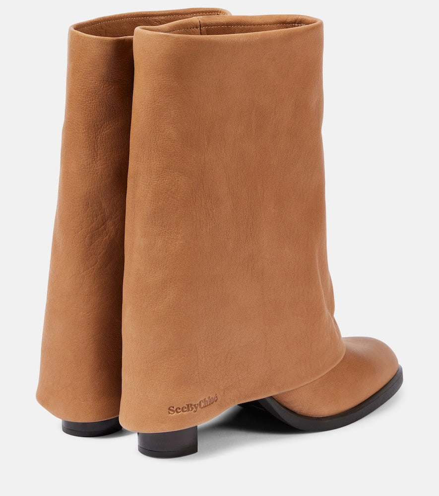 See By Chloe Melia 90 leather boots