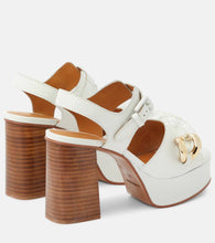 See By Chloe Monyca leather platform sandals