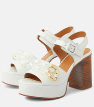 See By Chloe Monyca leather platform sandals