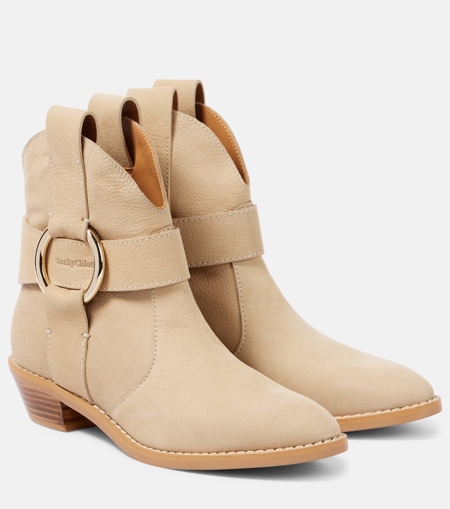 See By Chloe New Ring 40 leather ankle boots