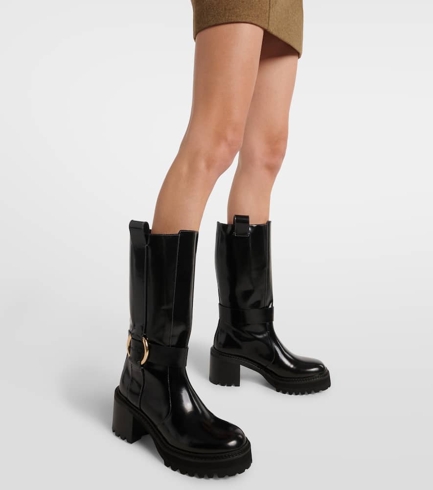 See By Chloe New Ring 60 leather knee-high boots