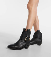 See By Chloe New Ring leather ankle boots
