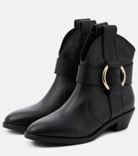 See By Chloe New Ring leather ankle boots