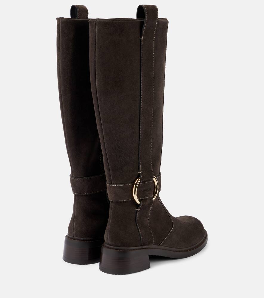 See By Chloe New Ring suede knee-high boots