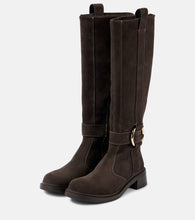 See By Chloe New Ring suede knee-high boots