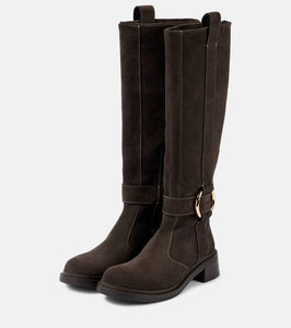 See By Chloe New Ring suede knee-high boots