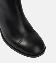 See By Chloe Patchwork leather and suede knee-high boots