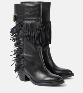 See By Chloe Santiag leather knee-high boots