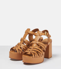 See By Chloe Sierra leather sandals